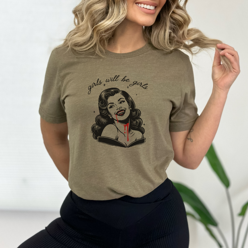 Vampire Tee | Girls will be girls