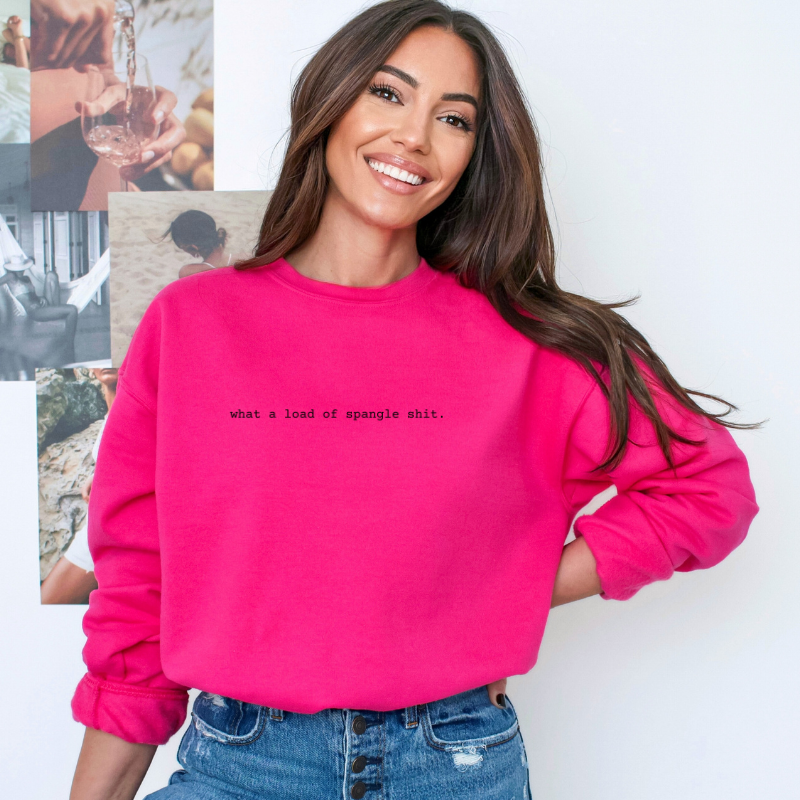 Spangle Shit Sweatshirt | When the Moon Hatched