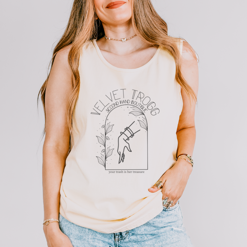 Velvet Trogg Tank Top | When the Moon Hatched