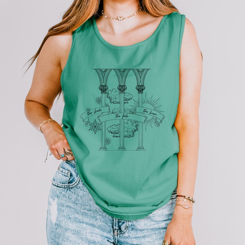 Shade Fade Burn Tank Top | When the Moon Hatched