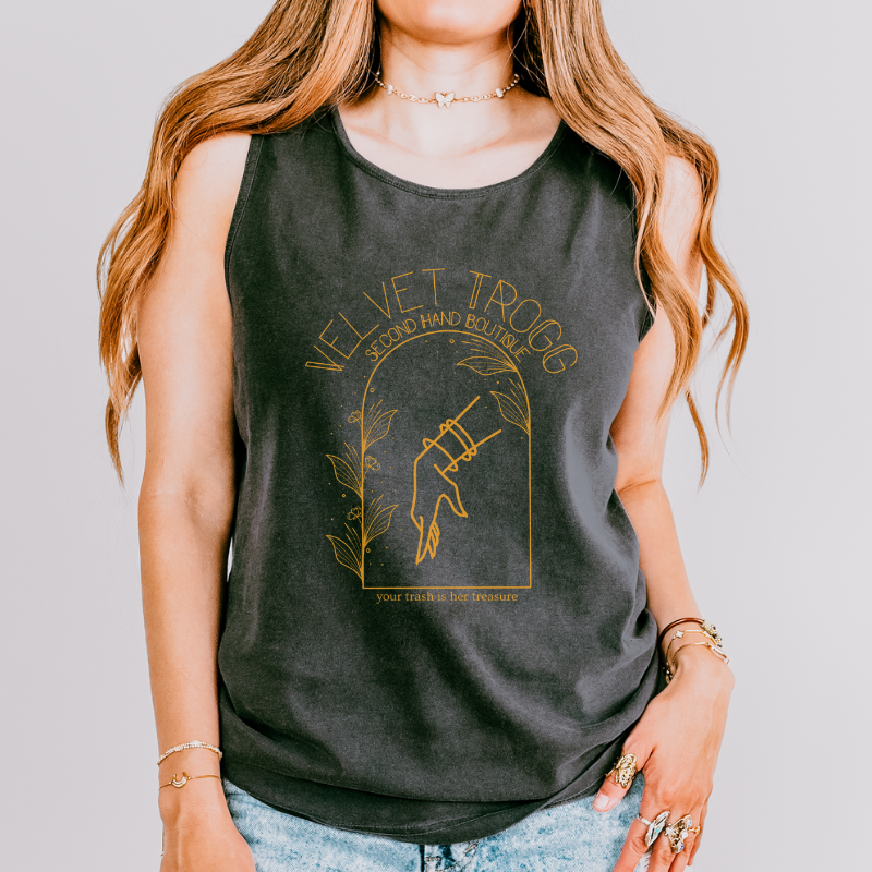 Velvet Trogg Tank Top | When the Moon Hatched
