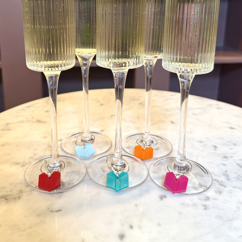 Romantasy Wine Charms  Feminine and Fabled