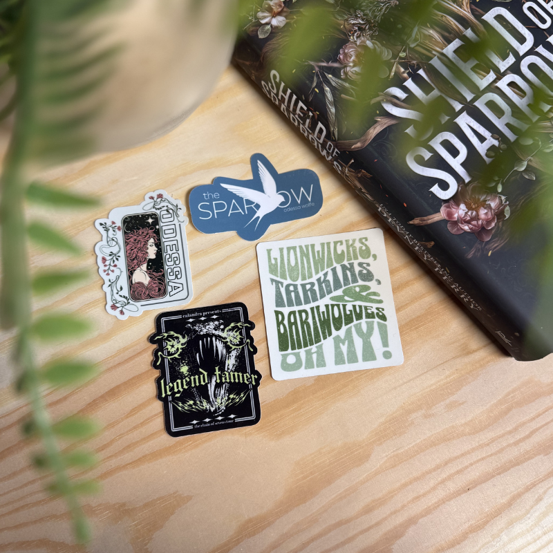 Shield of Sparrows Vinyl Stickers