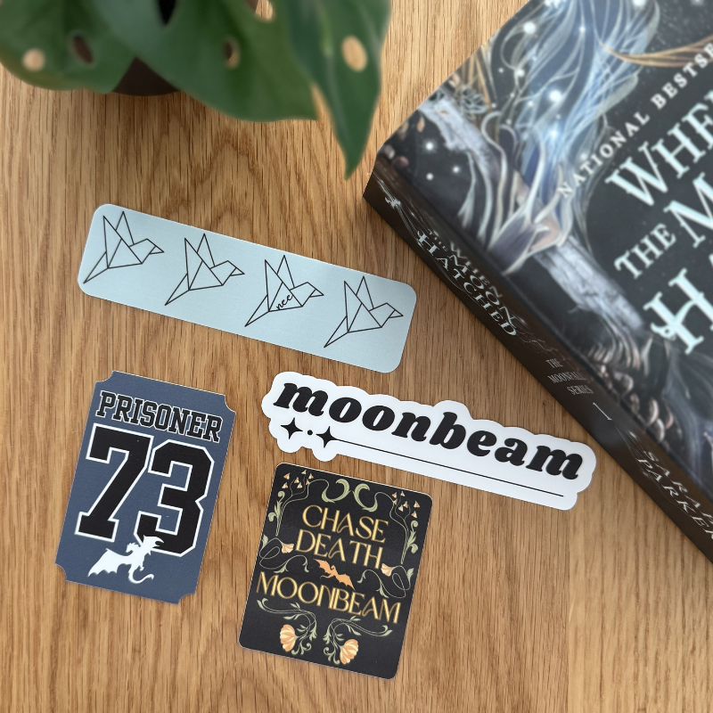 When the Moon Hatched Vinyl Stickers