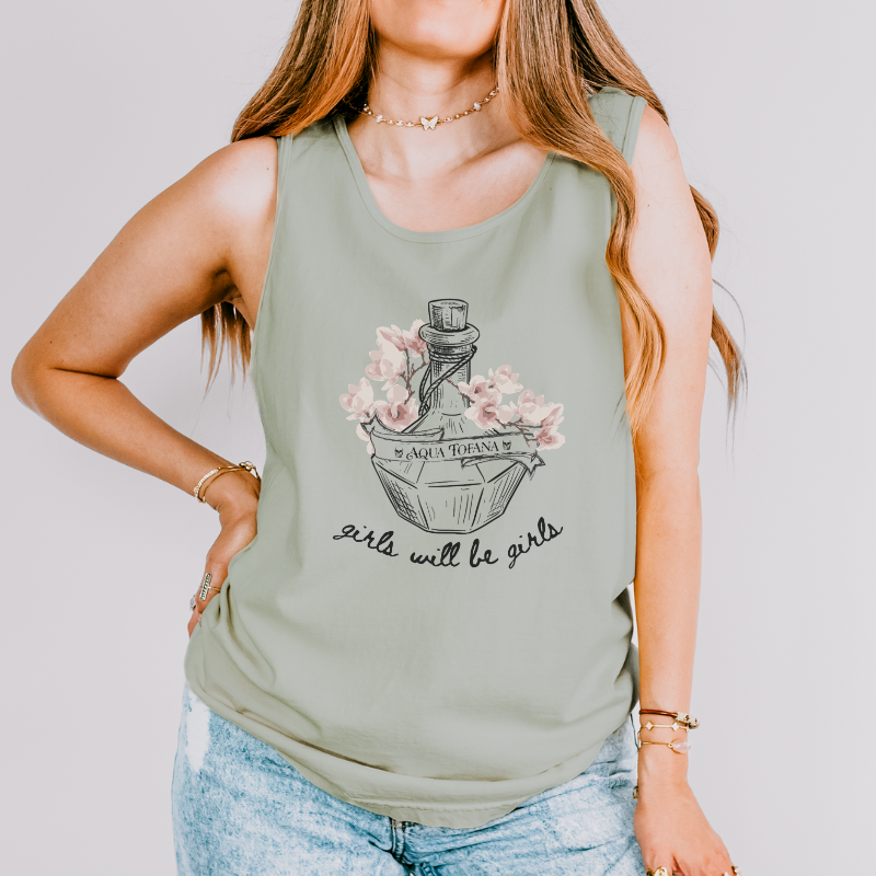 Aqua Tofana Tank Top | Girls will be Girls