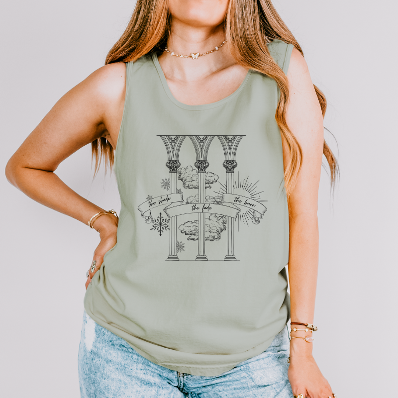 Shade Fade Burn Tank Top | When the Moon Hatched