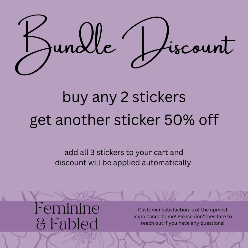 Bookish Vinyl Stickers