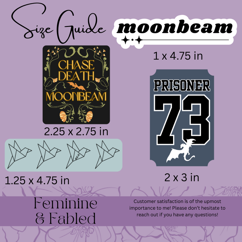 When the Moon Hatched Vinyl Stickers