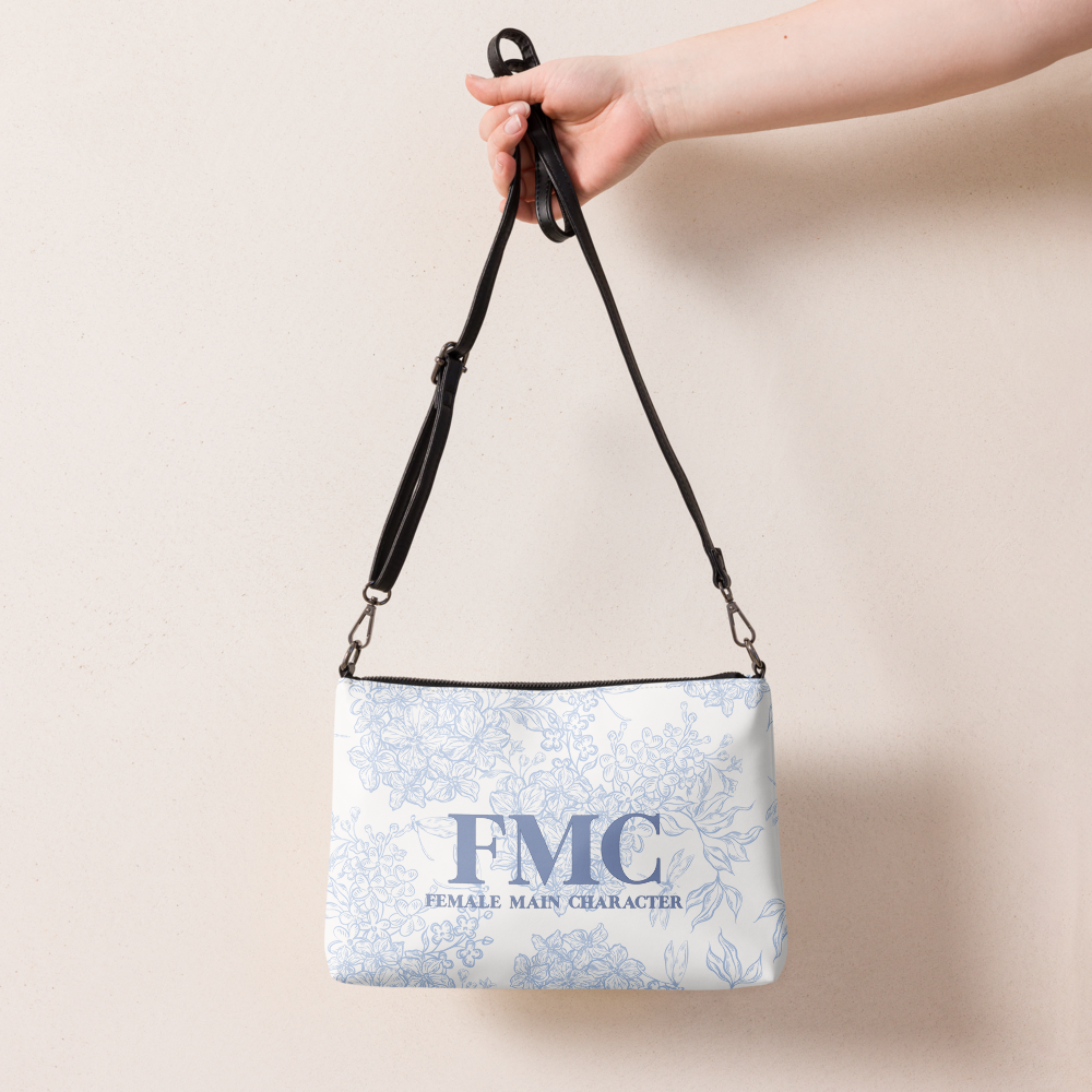 Blue Floral FMC Crossbody Bag | FMC Collection