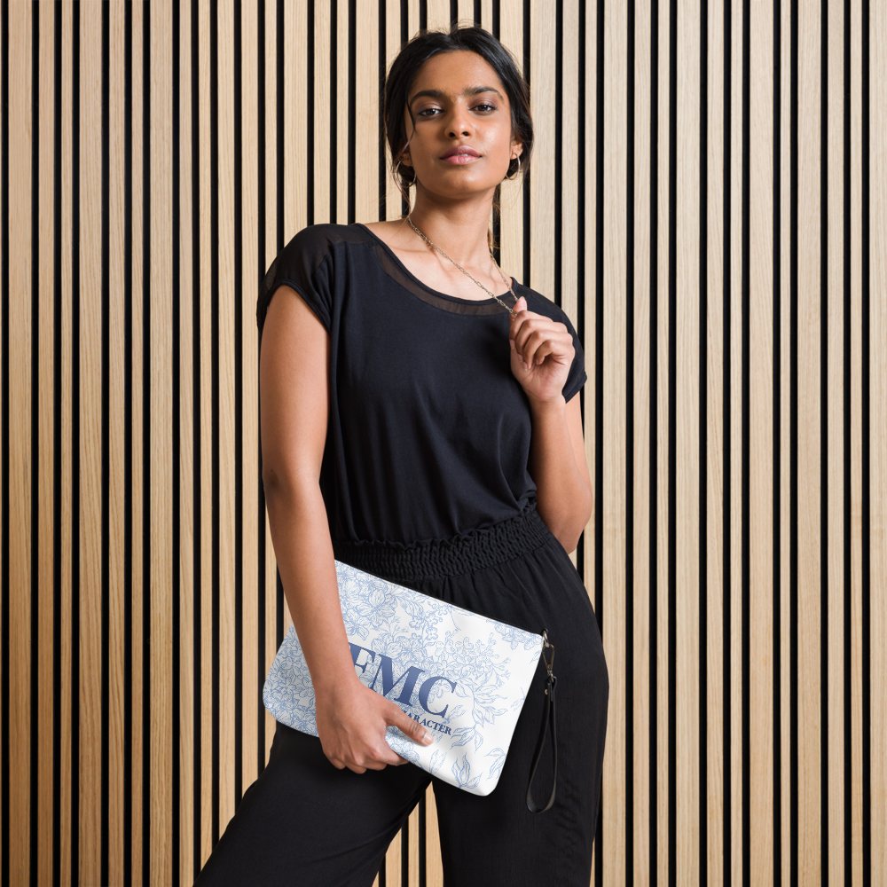 Blue Floral FMC Crossbody Bag | FMC Collection