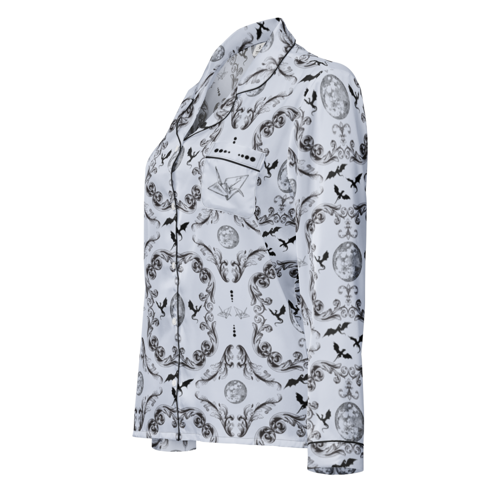 Moonfall Long Sleeve Pajama Top | When the Moon Hatched