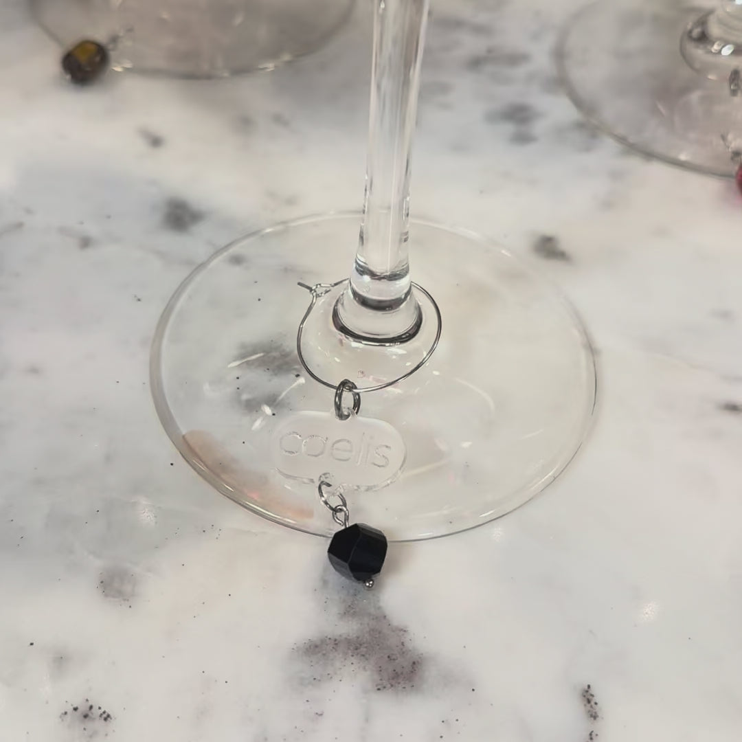 Elemental Bead Wine Charms | When the Moon Hatched
