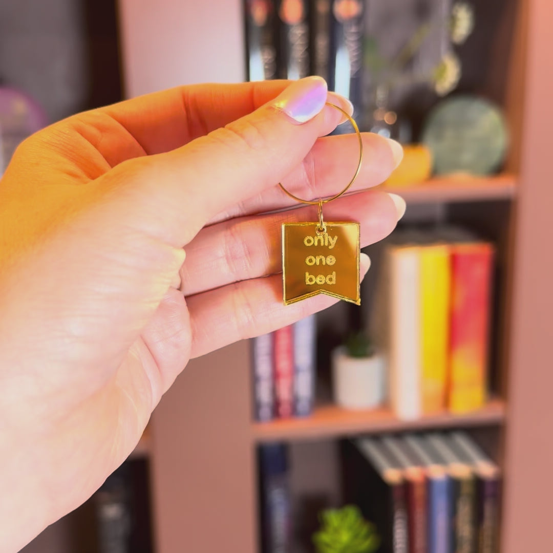 Romance Trope Wine Charms