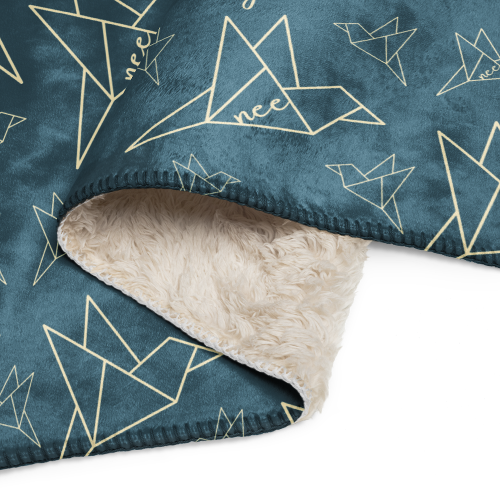 Nee Sherpa Blanket | When the Moon Hatched